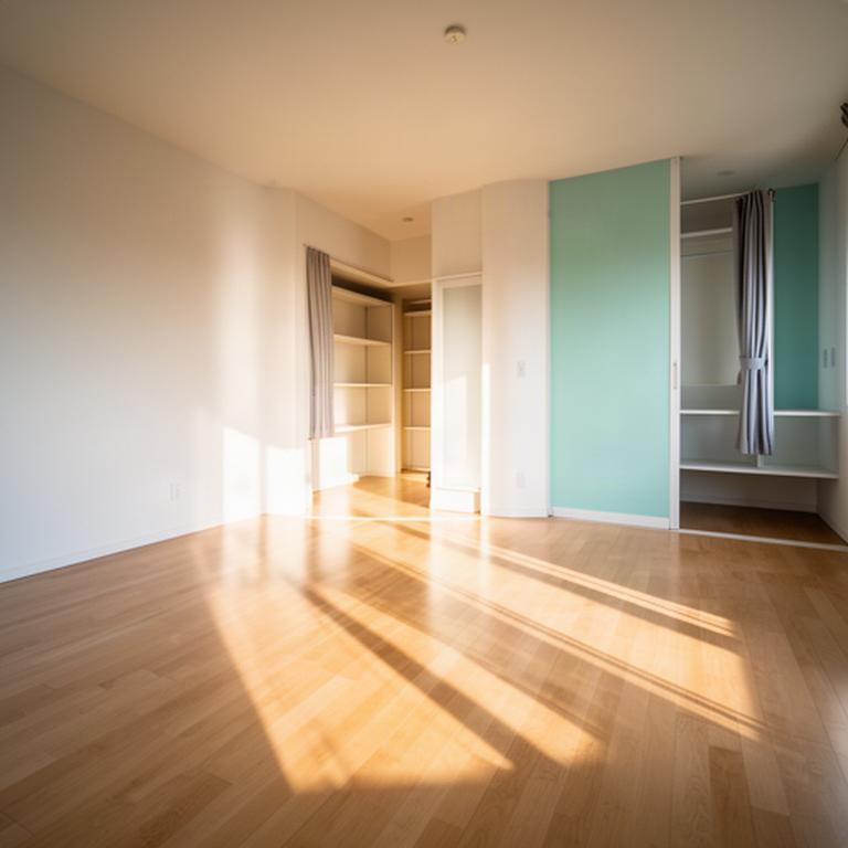 Empty sunlit room prepared for new occupants after a move-out cleaning